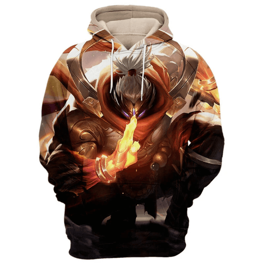 God Staff Jax Splash 3d Hoodie Zip Hoodie Moonbestprint