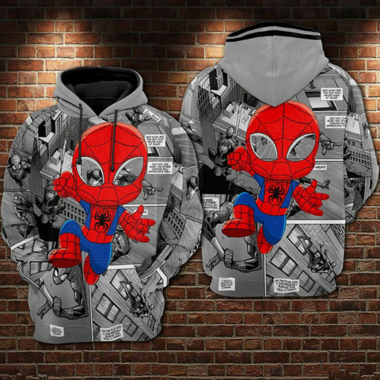 Spider-man Hoodie 3d Superhero 12 Hoodie Zip Hoodie 3d Moonbestprint