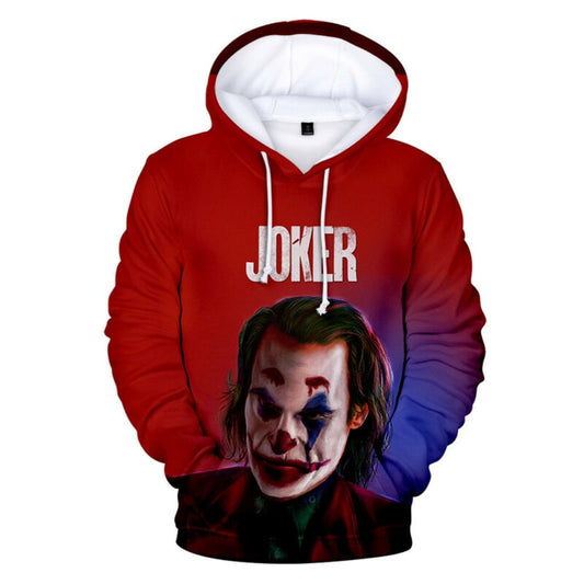 Hooded Men 3d Joker Hoodies Sweatshirts Women Hoodie Moonbestprint
