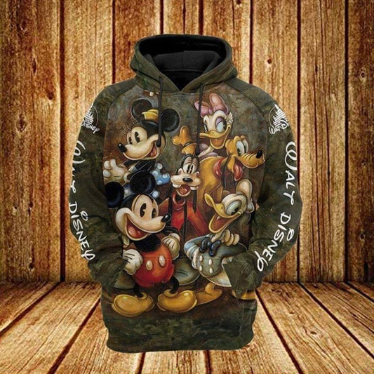 Walt Disney Movie 3d Hoodie Moonbestprint