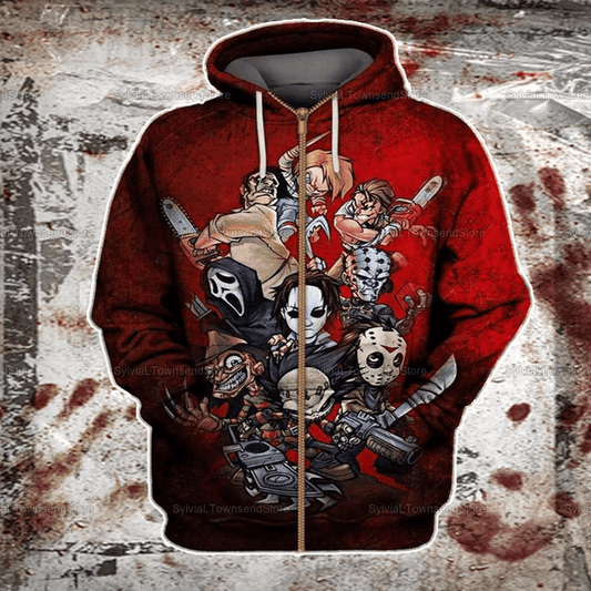 Horror Halloween 3d Hoodie Moonbestprint
