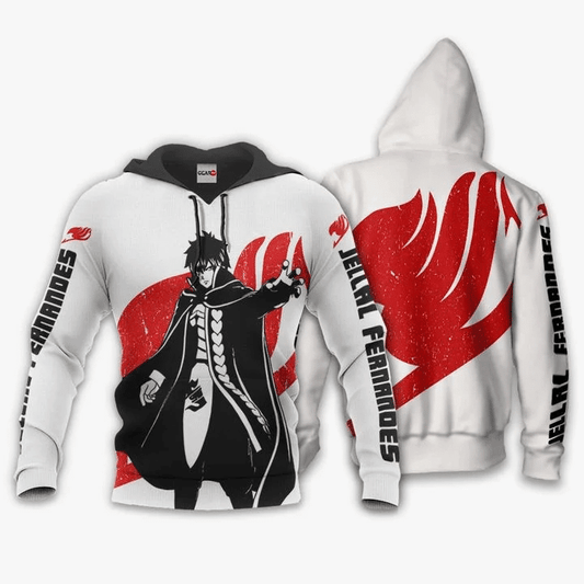Jellal Fernandes Anime Manga Fairy Tail Silhouette For Men And Women 3d Hoodie Zip Hoodie Moonbestprint