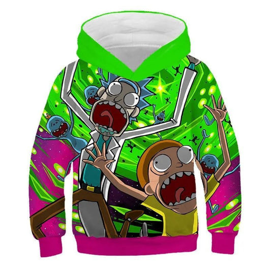 Rick And Morty Gift For Men And Women Over Print 3d Hoodie Zip Hoodie 854 Moonbestprint