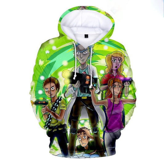 Rick And Morty Gift For Men And Women Over Print 3d Hoodie Zip Hoodie 861 Moonbestprint