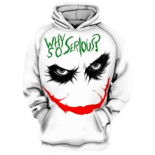 Joker Lovers Why So Serious 3d Hoodie Moonbestprint