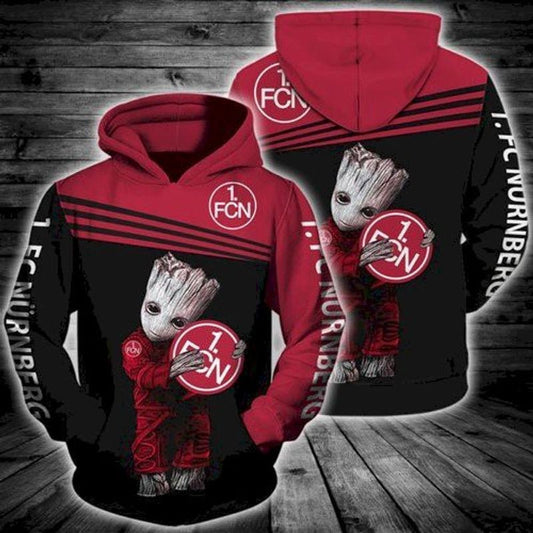 Groot Star Wars Hold 1 Fc Nurnberg 3d Hoodie Moonbestprint