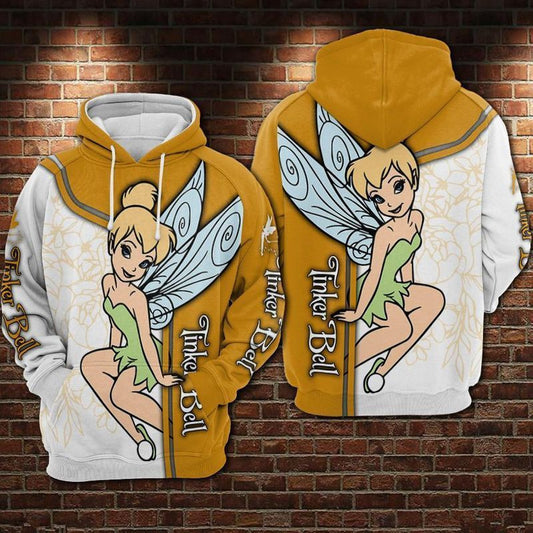 For Tinker Bell Lovers Simple Pattern 3d Hoodie 1273 Moonbestprint