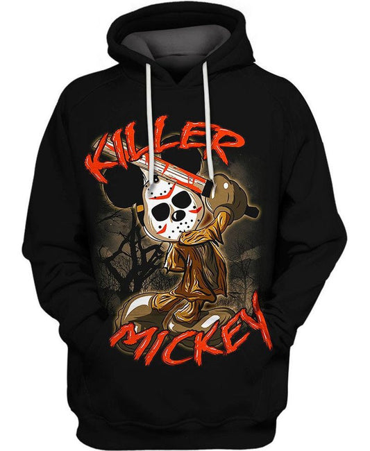 Killer Mickey 3d Hoodie Moonbestprint