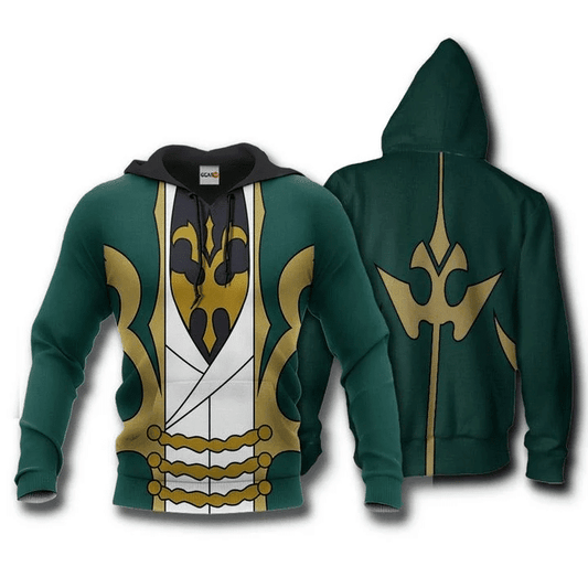 Gino Weinberg Anime Manga Code Geass Lelouch Of The Rebellion For Men And Women 3d Hoodie Zip Hoodie Moonbestprint