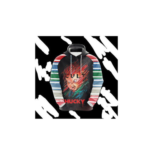 Halloween Hoodie Chucky Hoodie Chucky Cult Child's Play 3d Hoodie Zip Hoodie Moonbestprint