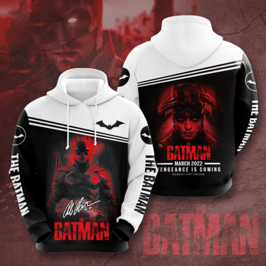 The Batman Coming 2022 Hoodie - Zip Hoodie Moonbestprint