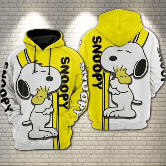 The Peanuts Snoopy Cute Mix Color Ii 3d Hoodie Zip Hoodie Moonbestprint