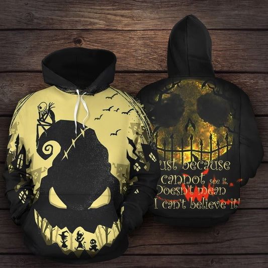 Jack Skellington Halloween Over Print 3d Hoodie Zip Hoodie 252 Moonbestprint