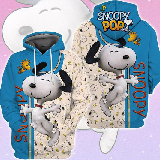 Snoopy Hoodie Blue Moonbestprint