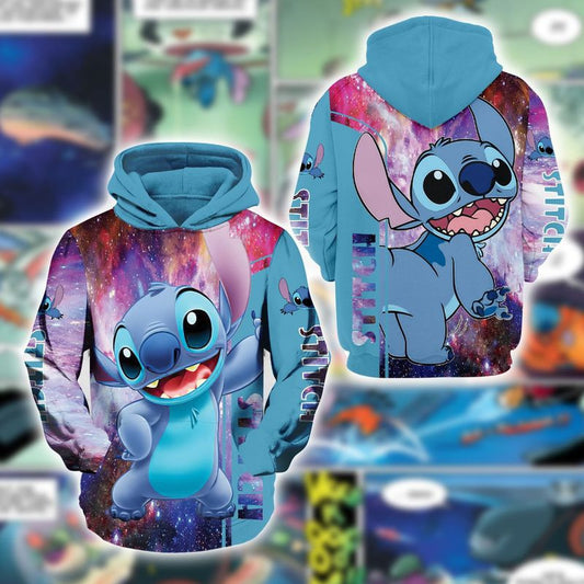 Disney Lilo And Stitch Hoodie Moonbestprint