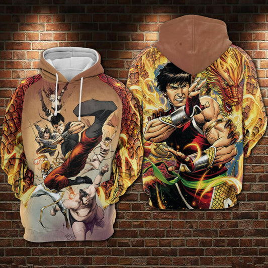 Shang-chi Hoodie - Zip Hoodie Moonbestprint