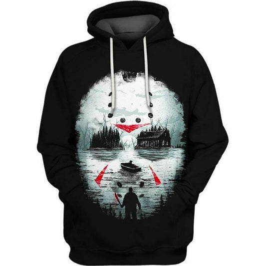 Friday Night Terror Over Print 3d Hoodie Zip Hoodie Moonbestprint