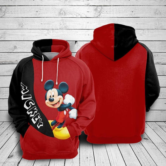 Mickey Mouse Over Print 3d Hoodie Zip Hoodie 599 Moonbestprint