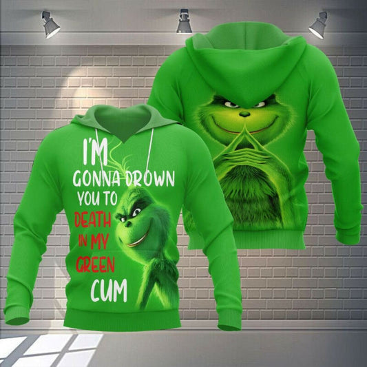 Christmas Tree Santa And Grinch Sweatshirt Hoodie Moonbestprint