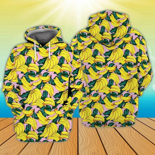 Banana For Men And Women 3d Hoodie Zip Hoodie Moonbestprint