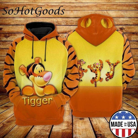 Winnie The Pooh Tigger 3d Hoodie 751 Moonbestprint