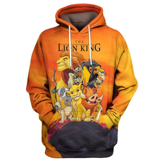 The Lion King Over Print 3d Hoodie Zip Hoodie 9 Moonbestprint
