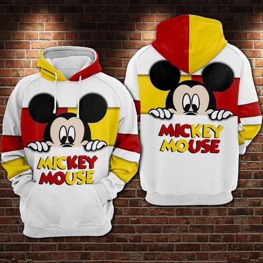 Mickey Mouse Over Print 3d Hoodie Zip Hoodie 305 Moonbestprint