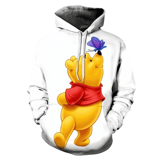 Winnie The Pooh Cartoon 3d - Sweatshirt, Hoodie, Pullover Moonbestprint