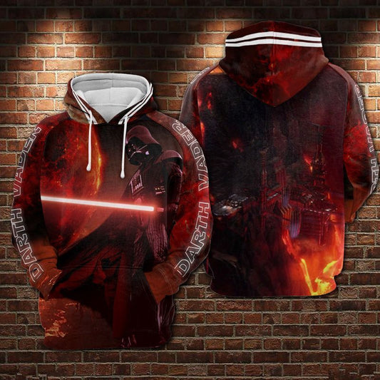 For Star Wars Lovers Darth Vader On Mustafar Gift For Fan 3d Hoodie Moonbestprint