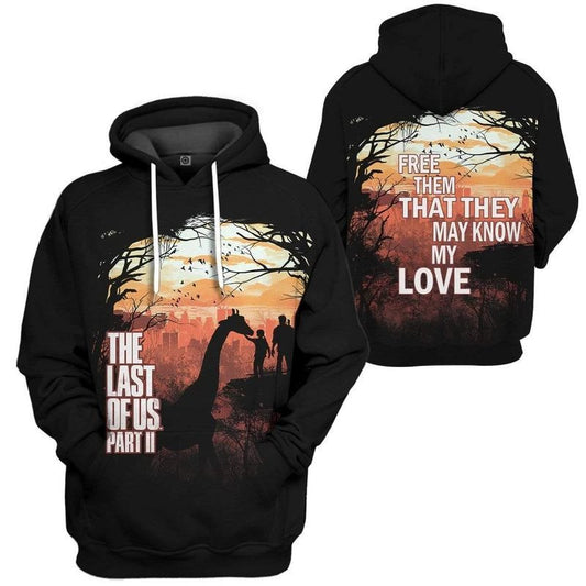 The Last Of Us Series Over Print 3d Hoodie Zip Hoodie Moonbestprint