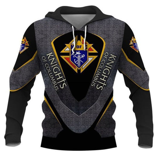 Knights Of Columbus For Men For Women All Over Printing 3d Hoodie Moonbestprint