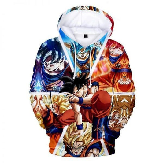 Son Goku 3d Printed Hoodie/zipper Hoodie Moonbestprint