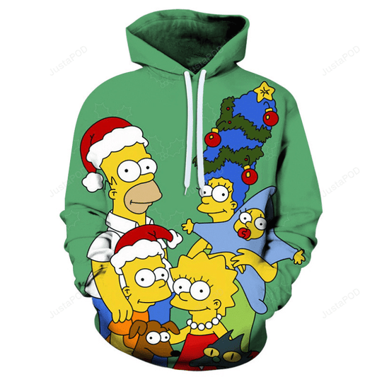The Simpsons 3d All Over Print Hoodie, Zip-up Hoodie 01 Moonbestprint