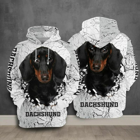 Dachshunds Dog 1 Over Print 3d Hoodie Zip Hoodie Moonbestprint