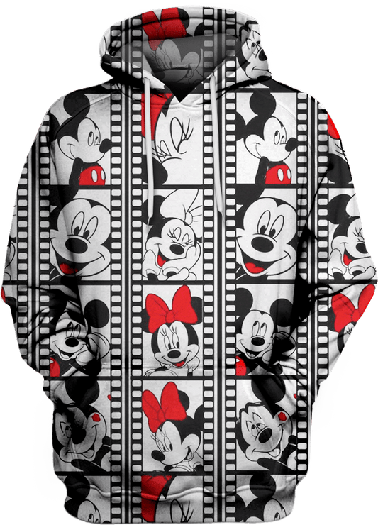 Anime Mickey Minnie Mouse Hoodie 3d - Hoodie Moonbestprint
