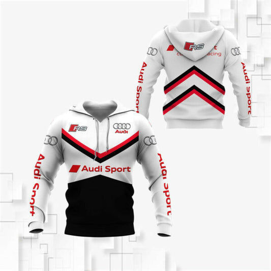 Audi Sport Luxury Car 8k321 Fan Gift 3d Zip Hoodie Hoodie Ii0 632 Moonbestprint