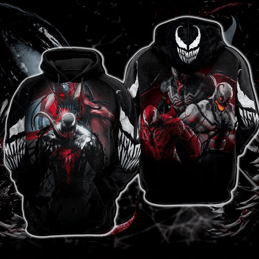 Symbiotes For Men And Women Gift For Fan Custom 3d Hoodie All Over Printed Zip Hoodie Moonbestprint