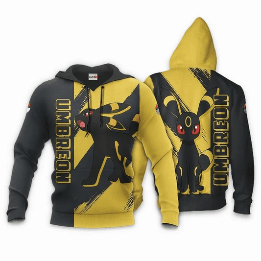 Umbreon Anime Manga Pokemon For Men And Women 3d Hoodie Zip Hoodie Moonbestprint