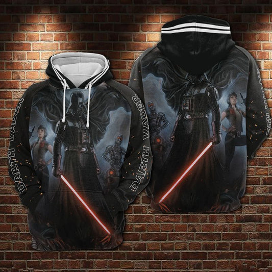 Darth Vader Star Wars Over Print 3d Hoodie Zip Hoodie 4 Moonbestprint