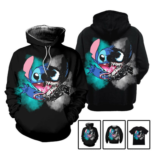 Stitch Venom Hoodie 176 Moonbestprint