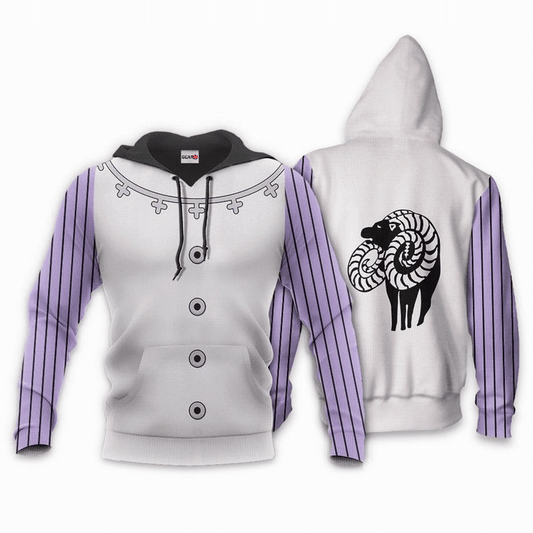 Seven Deadly Sins Gowther Anime Manga For Men And Women 3d Hoodie Zip Hoodie Moonbestprint