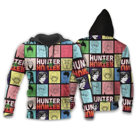 Characters Hunter X Hunter Anime Manga For Men And Women 3d Hoodie Zip Hoodie Moonbestprint