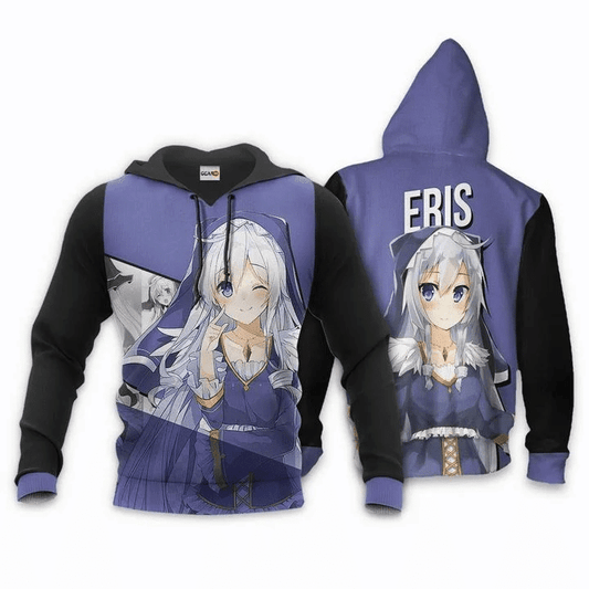 Eris Anima Manga Konosuba God?s Blessing On This Wonderful World For Men And Women 3d Hoodie Zip Hoodie Moonbestprint