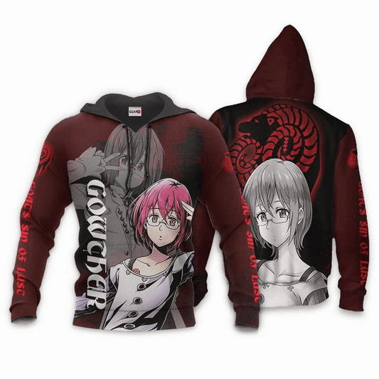 Goat's Sin Of Lust Gowther Seven Deadly Sins Anime Manga For Men And Women 3d Hoodie Zip Hoodie Moonbestprint