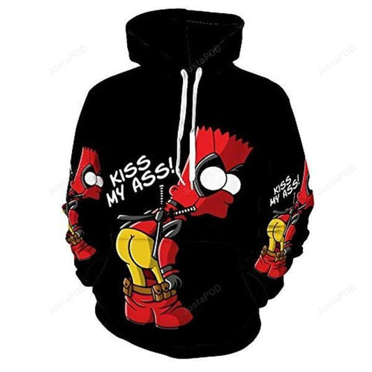The Simpsons 3d All Over Print Hoodie, Zip-up Hoodie 04 Moonbestprint