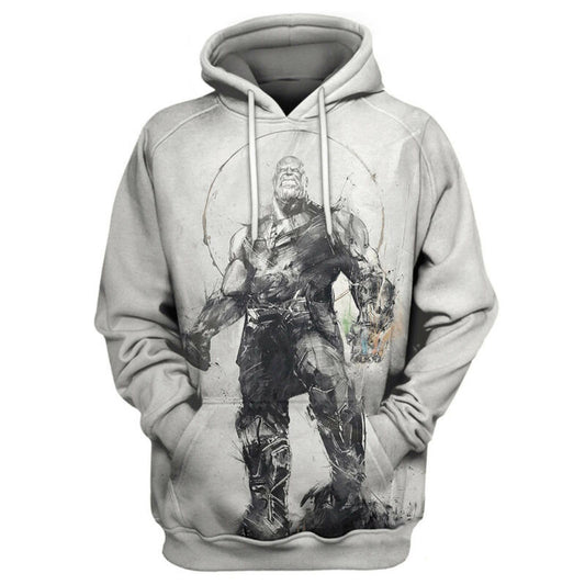Marvel Thanos The Mad Titan Hoodie Zip Hoodie Moonbestprint