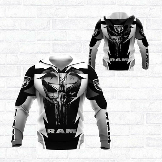 Punishes Dodge Ram Sports Car 8k485 Fan Gift 3d Zip Hoodie Hoodie Ii0 1991 Moonbestprint