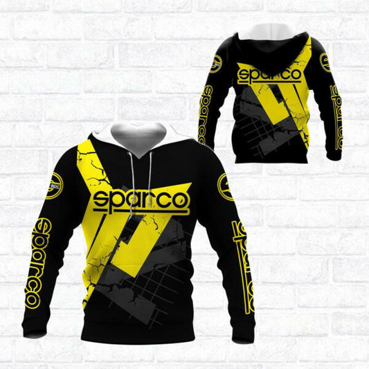 Sparco Shirt Fan Gift 336, Stylist Unisex 3d Hoodie Zip Hoodie 2876 Moonbestprint