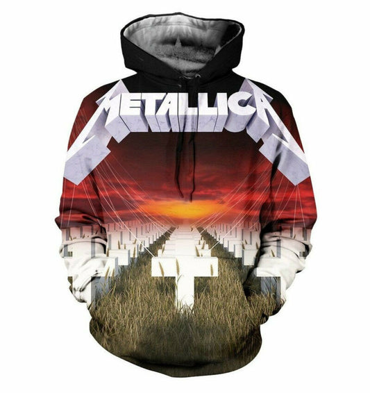 Metallica Style 1 3d Hoodie Moonbestprint