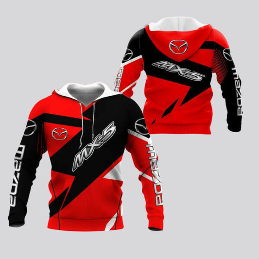 Mazda Mx-5 Shirt Fan Gift 23, Stylist Unisex 3d Hoodie Zip Hoodie 711 Moonbestprint